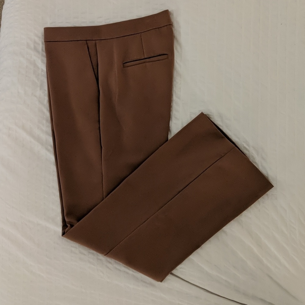 Ann Taylor Camel trousers/work pants 10p